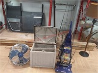 Job lot, fan-doesn't work, bissell vacuum-works,