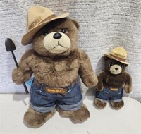 9" & 14" Smokey Bear Collectible Stuffed Animals