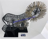 Metal Wire Lion Decorations