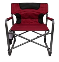 $50 Ozark Trail Camping Director Chair XXL, Red