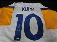 Cooper Kupp signed football jersey COA