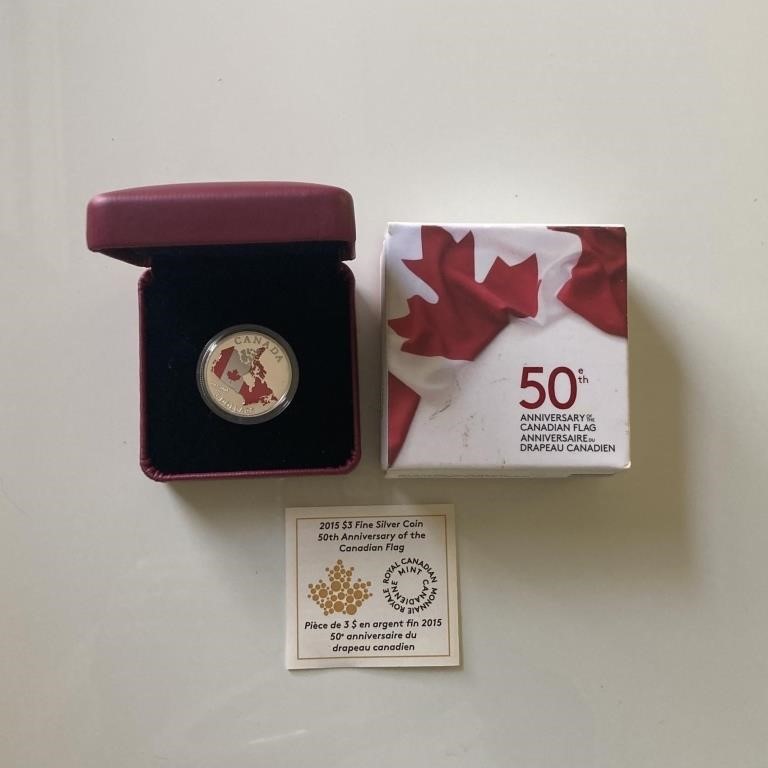 2015 Canada $3 Fine Silver Coin