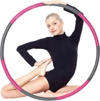 AUOXER FITNESS EXERCISE WEIGHTED HOOP