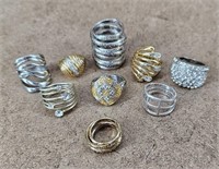 Collection of Rings - various sizes