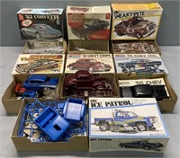 Car & Truck Plastic Models Lot
