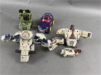 Transformer Toys, Star Wars and Dixie Car