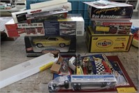 GROUPING OF NASCAR AND MODEL CARS, ETC