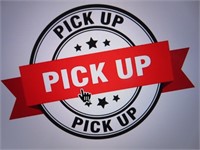 Pick up is Saturday, April 13th at 9am to 1pm