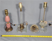 Vintage Table Lamps, Untested