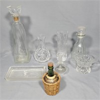 Vintage Glass Servers