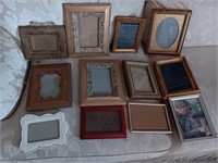 12 picture frames.