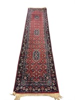 Hand tied Persian runner