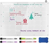 MoKo Magnetic Dry Erase Board Calendar Set