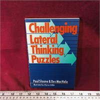 Challenging Lateral Thinking Puzzles 1993 Book
