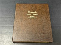 Kennedy Half Dollar Book w/Proofs (not complete)