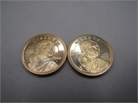 Pair of Sacagawea $1.00 Coins- 2005 S & 2006 S