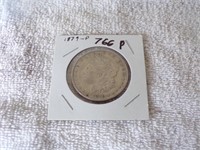 1879-P MORGAN SILVER DOLLAR