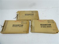 Lot of 3 WW2 War & Navy Department RESTRICTED