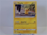 Pokemon Card Rare Pikachu Stamped