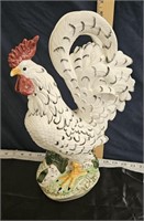 large ceramic rooster