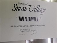 Dept. 56 The original snow village "windmill",