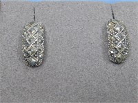 Sterling Silver Earrings Hallmarked