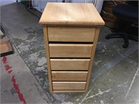 5 DRAWER END STAND