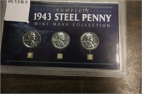 1943 STEEL PENNY COLLECTION