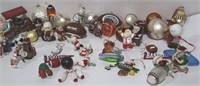 Vintage Christmas Ornament Lot Sport Themed