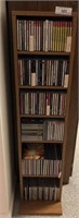 Bookcase with Music CDs