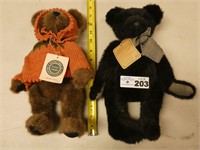 Pair of Boyds Bears Investment Collectables