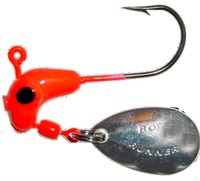 Blakemore Road Runner Heads Red 1/32oz Lure 4pc