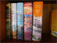 SHELF OF 17 BOOKS-CLAN OF THE CAVE BEAR SERIES
