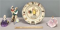 Royal Doulton Figures & Plate