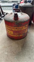 Galvanized Gas Can