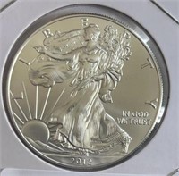 2012 SILVER American Eagle GEM BU