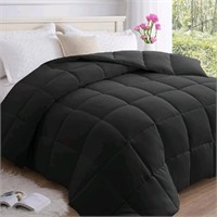 MERITLIFE All Season Comforter Queen Size Black, U