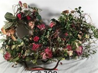 Wreaths 2 & Rose Peddle Swag