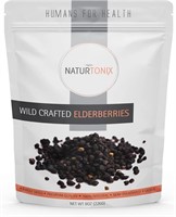 Sealed- Naturtonix Whole Dried Black Elderberries