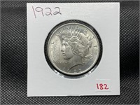 1922 PEACE DOLLAR