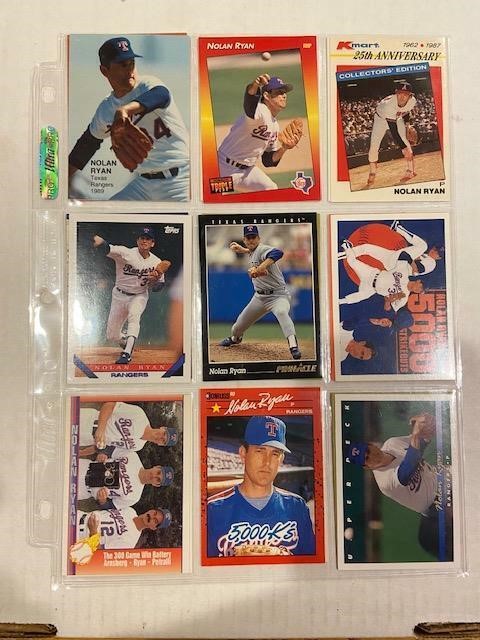 nolan ryan baseball cards