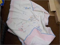 Nursery Rhyme early baby quilt