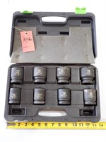 3/4" Drive Pittsburgh Pro Impact Sockets with Case