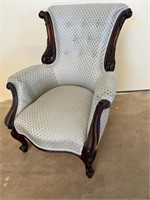 Kirby Mahogany Grandfather Chair