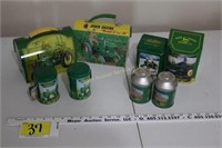 John Deere lunch boxes, tins, S&P shakers