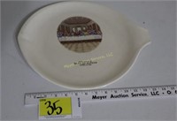 Bank of Alpena serving plate