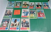 1968 Topps CFL Football Cards Ron Lancaster Coffey
