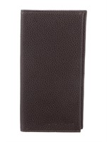 Longchamp Brown Leather Bifold Wallet