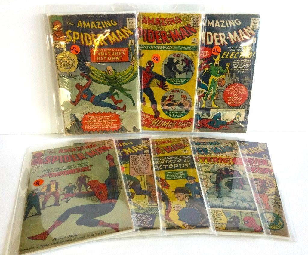 Key Spider-Man & Vintage Comic Books / Transformers Auction