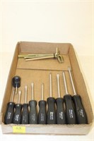 Set of Snap-On Screwdrivers and Hex Keys